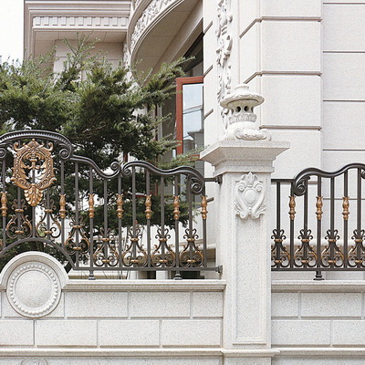 麻章中式小庭园护栏设计