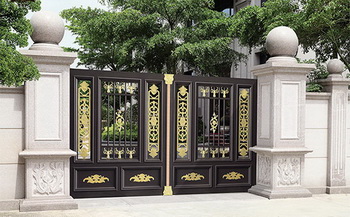 云南现代式铸铝庭院门